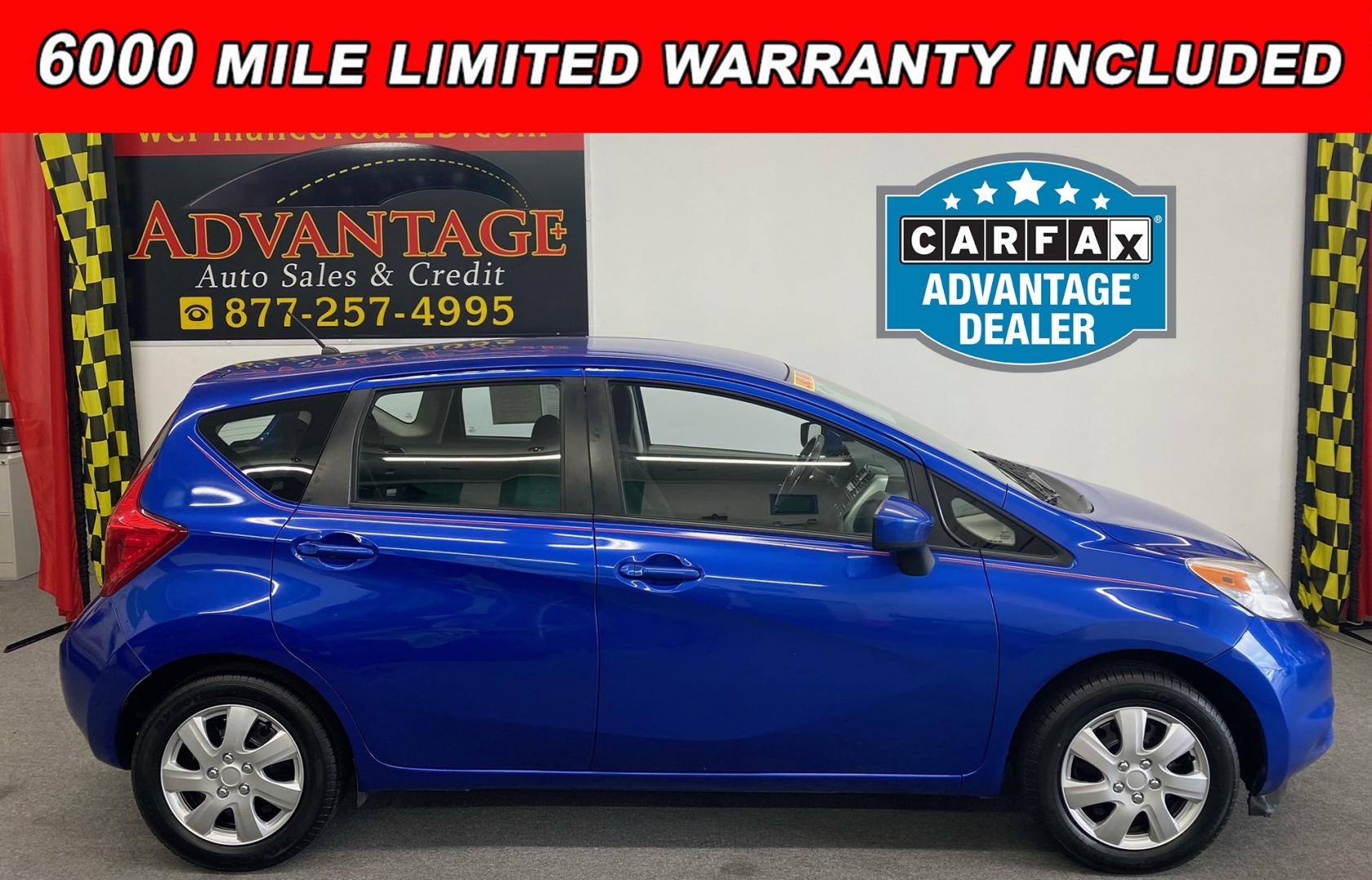 2015 BLUE /Gray Nissan Versa Note (3N1CE2CP4FL) , located at 533 S West End Blvd., Quakertown, PA, 18951, (877) 257-4995, 40.343994, -75.303604 - Photo#0